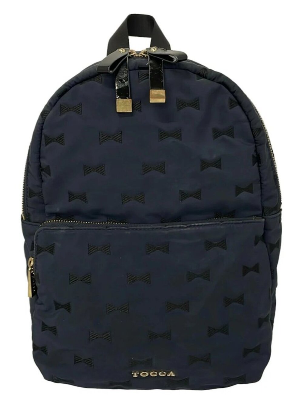 TOCCA Dark Navy Black Nylon Backpack